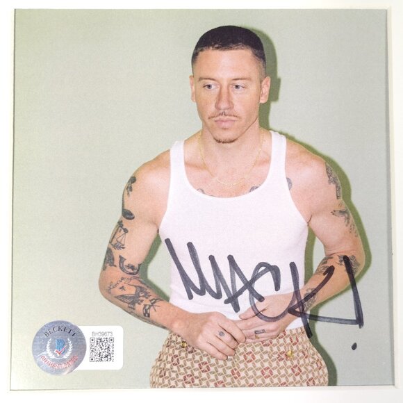 Macklemore Autographed Ben CD Beckett Authentic Cert COA Rap Hip Hop 50 - Picture 2 of 7